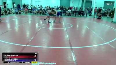 187 lbs Round 1 (16 Team) - Blake Nguyen, Idaho vs Lincoln Marr, Minnesota Blue