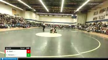 138 lbs Cons. Semi - Kaiden Abell, Dayton vs Connor McCarty, Scio