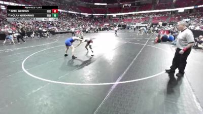 D3-175 lbs Champ. Round 1 - Seth Greeno, De Soto vs Nolan Goehring, Random Lake