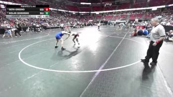 D3-175 lbs Champ. Round 1 - Seth Greeno, De Soto vs Nolan Goehring, Random Lake