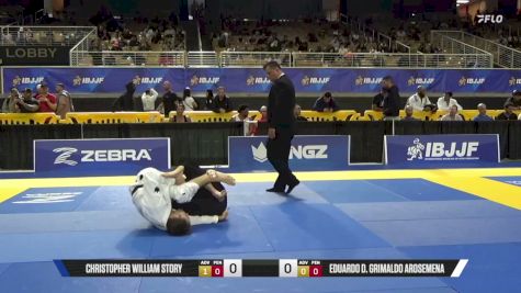 Eduardo D. Grimaldo Arosemena vs Christopher William Story 2026 Pan Jiu Jitsu IBJJF Championship