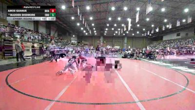 132 lbs Champ. Round 3 - Amos Guanue, Dowling Catholic vs Madden Skidmore, Edmond North