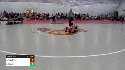 70 lbs Consi Of 8 #1 - Cole Trout, Delta vs Blake Cox, Claysburg