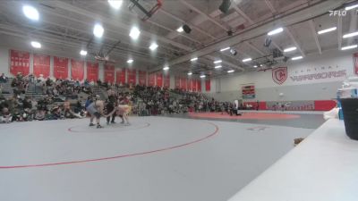 150 lbs Champ. Round 1 - Tyler Varra, Highland vs Keenan Hamel, Green River