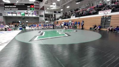 106 lbs Quarterfinals (8 Team) - Bode Walker, Canton vs Radley Konrad, Parkston