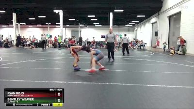 92 lbs Round 2 - Ryan Rojo, Miami Wrestling Club vs Bentley Weaver, Sly Fox