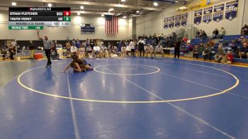 133 lbs Round 3 (8 Team) - Ethan Fletcher, Niagara CC vs Truth Vesey, Harper