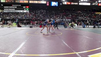 125 lbs Cons. Round 3 - Jayde Pascuzzi, Crook County vs Sarah Carpenter, Century
