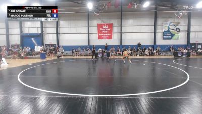 92 lbs Ari Sobaje, California Gold vs Marco Plasner, Pennsylvania Blue