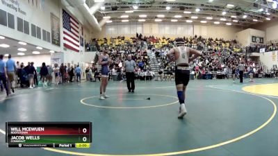 120 lbs Champ. Round 1 - Jacob Wells, CONNEAUT vs Will McEwuen, ROOTSTOWN