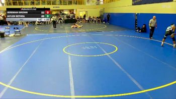 141 lbs Round 4 (6 Team) - Jaylen Bethea, Andrew College vs Jeremiah Brown, Southeast Community College