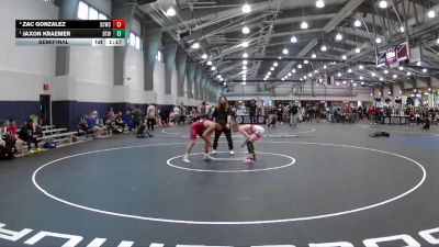 113 lbs Semifinal - Jaxon Kraemer, Best Trained Wrestling vs Zac Gonzalez, Dead Shot Wrestling Club