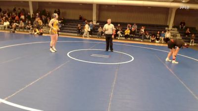 190 lbs 1st Place Match - Cadence Greeson, Norton Community HS vs McKenzie Furgison, Lexington