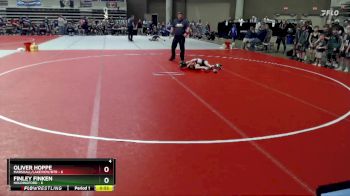 55 lbs Semis (4 Team) - Finley Finken, Holdingford vs Oliver Hoppe, Marshall/Lakeview/RTR