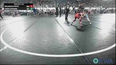 64 lbs Round Of 32 - William Eli Potts, Sowa vs Louis Littleton, Collinsville Cardinal Youth Wrestling