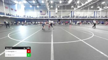 157 lbs Round Of 16 - Zach Karagias, N.C. State vs Zander Silva, Unattached-Princeton U