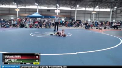 33-39 lbs Round 4 - Norman Morris, St. Maries Wrestling Club vs Ryett Ferry, Blackfoot Wrestling Club