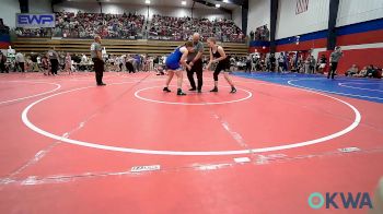 135-147 lbs Rr Rnd 3 - Addisyn Kirchner, Pawhuska Elks Takedown vs Adalynn Parsley, Glenpool Warriors