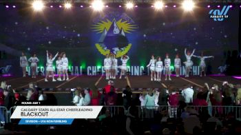 Calgary Stars All-Star Cheerleading - Blackout [2024 L2 - U16 Non-Tumbling Day 1] 2024 Sea to Sky International Cheer & Dance Championship