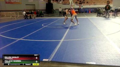 D2-150 lbs Cons. Round 1 - Malachi Warren, Verrado vs Dillon Mosley, Thunderbird