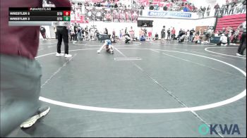 55 lbs Rr Rnd 3 - Ryker Friddle, Rough Riders vs Mason Gregory, Harrah Little League Wrestling