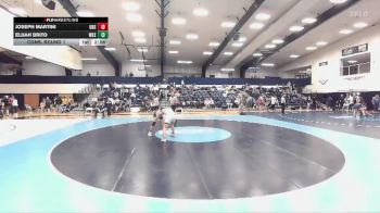 165 lbs Cons. Round 1 - Joseph Martini, Ursinus vs Elijah Brito, Wilkes