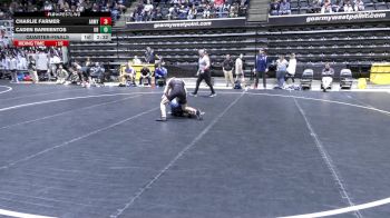 125 lbs Quarterfinal - Charlie Farmer, Army vs Caden Barrientos, University At Buffalo