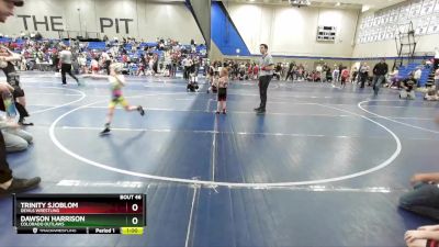 44 lbs Cons. Round 5 - Trinity Sjoblom, Devils Wrestling vs Dawson Harrison, Colorado Outlaws