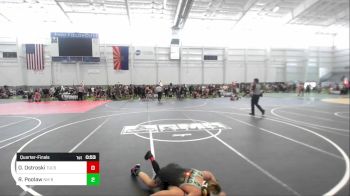 95 lbs Quarterfinal - Owen Ostroski, Tucson Pride WC vs Ricardo Poolaw, NM BadBoyz