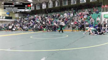 165 lbs Champ. Round 1 - Bronson Amigo, Dublin Jerome vs Bobby Wyant, Madison