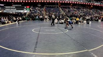 2A 113 lbs Cons. Semi - Joseph Maples, South Lenoir High School vs Travis Goode, Maiden High School