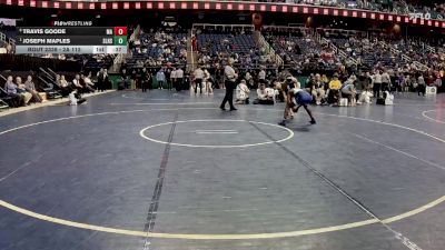 2A 113 lbs Cons. Semi - Joseph Maples, South Lenoir High School vs Travis Goode, Maiden High School
