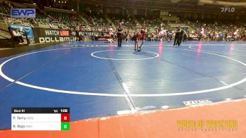 92 lbs Round Of 16 - Paxton Terry, Nebraska Boyz vs Ryan Rojo, Miami Wrestling Club