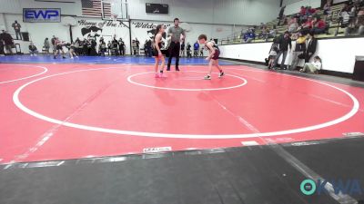 70 lbs Rr Rnd 2 - Ryker Roedenbeck, Tahlequah Wrestling Club vs Brighton Horawa, Verdigris Youth Wrestling