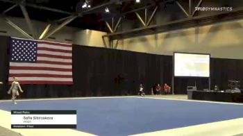Sofia Sibiryakova - Mixed Pairs, WOGA - 2021 USA Gymnastics Championships