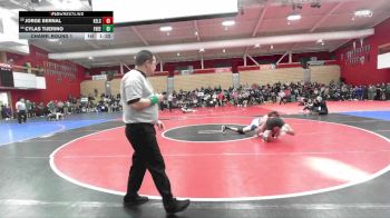 152 lbs Champ. Round 1 - Cylas Tijerino, Freedom vs Jorge Bernal, Kelseyville