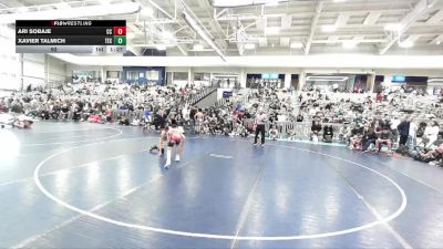 92 lbs Semis & 1st Wrestleback (8 Team) - Ari Sobaje, Cali Club vs Xavier Talmich, Colorado Xtreme