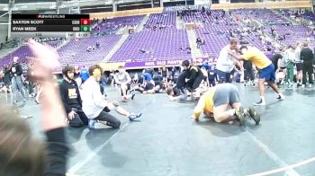 133 lbs Saxton Scott, CSU Bakersfield vs Ryan Meek, Ohio