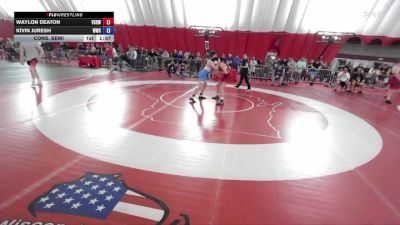 132 lbs Cons. Semi - Waylon Deaton, Victory School Of Wrestling vs Kivin Juresh, Whitehall Wrestling Club