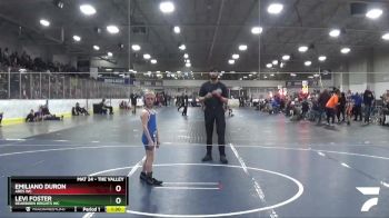 61 lbs Champ. Round 1 - Leland Huyck, Indian River Bulldogs vs Hunter Cox, Michigan Center Young Cardinals