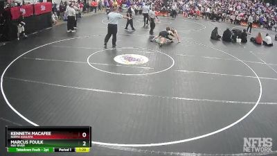 4A 113 lbs Cons. Round 1 - Marcus Foulk, May River vs Kenneth Macafee, North Augusta