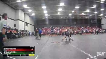 4A 145 lbs Semifinal - Dylan Layton, Indian Land vs Gavin Wilson, York