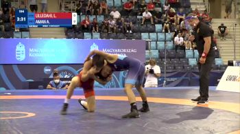 48 kg Final 1-2 - Luke Joseph Lilledahl, United States vs Aman Aman, India