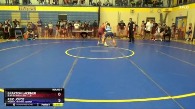 149 lbs Round 1 - Braxton Lackner, Bobcat Wrestling Club vs Reid Joyce, Wichita Training Center