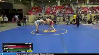 152 lbs Champ. Round 2 - Cutter Sheets, OK vs Adam Kruse, NE