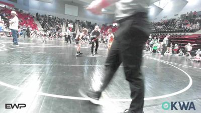 64 lbs Quarterfinal - Kyler Naifeh, Raw Wrestling Club vs Bryker Smith, Anno Youth Wrestling