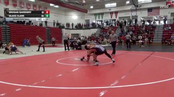165 lbs Quarterfinal - Blake Clark, Iowa City, Liberty vs Brogan Ganshert, Davenport Central