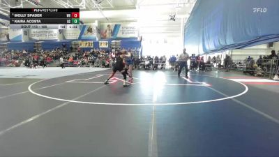105 lbs Quarterfinal - Molly Spader, Washburn Rural vs Kaira Acosta, Garden City