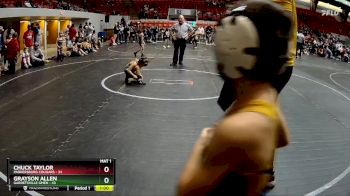 56-60 lbs Round 3 - Chuck Taylor, Parkersburg Cougars vs Grayson Allen, GARRETSVILLE GMEN