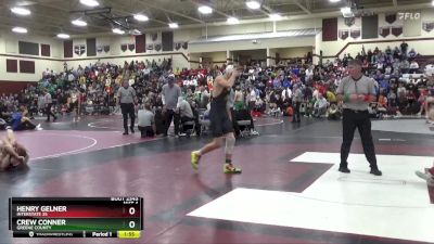 150 lbs 13th Place Match - Crew Conner, Greene County vs Henry Gelner, Interstate 35